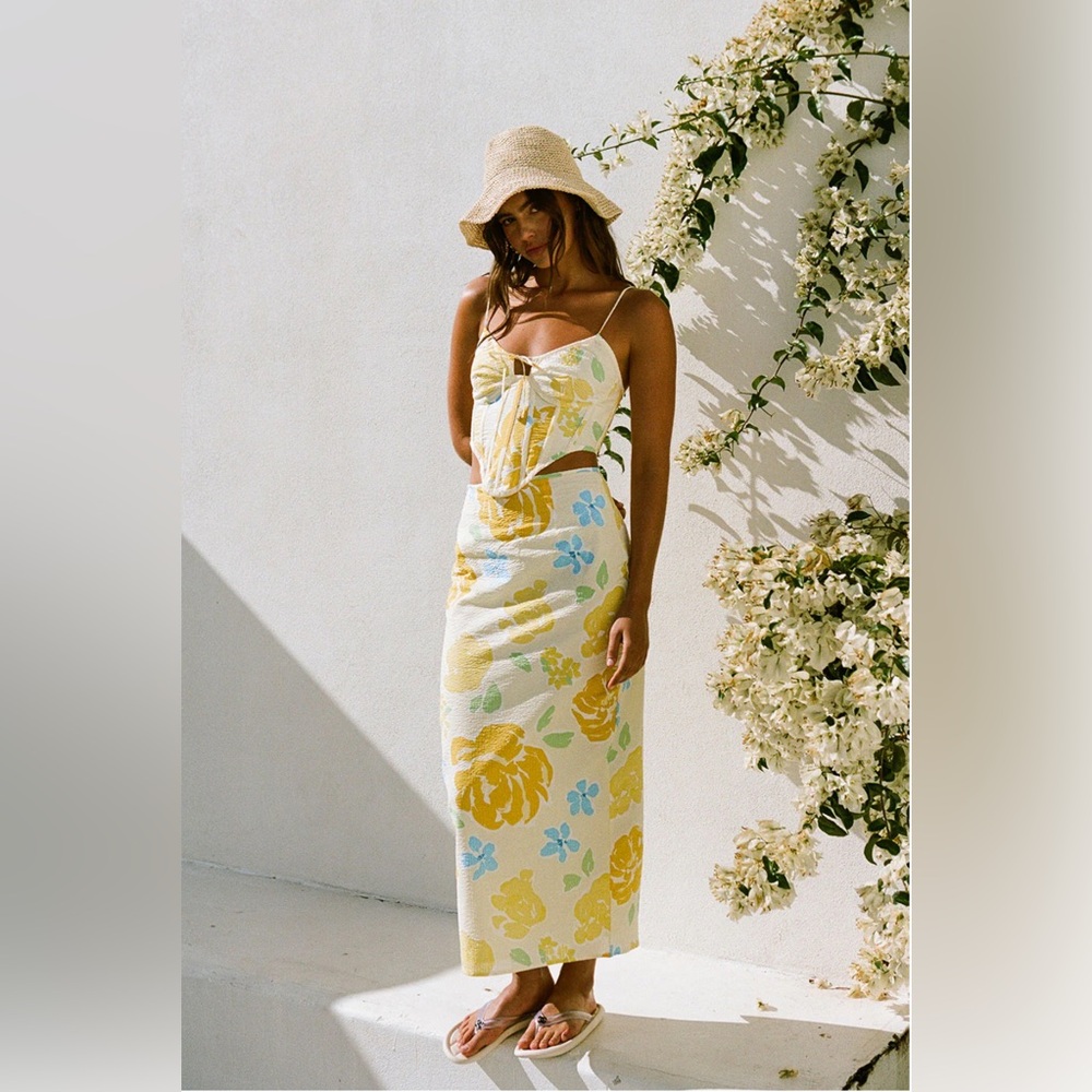 PIAZZA MIDI SKIRT — XS FROM SABO SKIRT